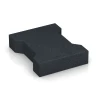 Aufsicht auf die Unterseite, also die Bodenseite von WARCO-Formteil 6378 - Block Paving im Format 20 × 16,5 × 4,3 cm | 0,0278 m².
