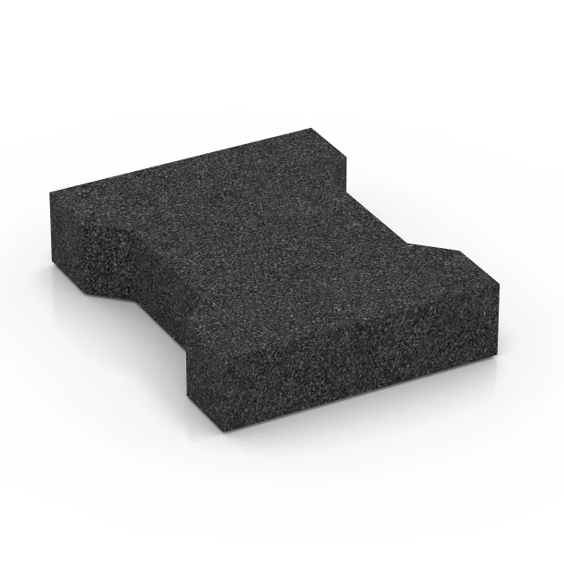 Aufsicht auf die Unterseite, also die Bodenseite von WARCO-Formteil 3844 - Block Paving im Format 20 × 16,5 × 4,3 cm | 25 m².
