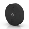 Aufsicht auf die Unterseite, also die Bodenseite von WARCO-Formteil 6087 - Bumper Plate – Solid Rubber im Format 20 kg | ø 45,4 x 11,38 cm.