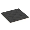 Aufsicht auf die Unterseite, also die Bodenseite von WARCO-Formteil 6416 - Playground safety tile – CFH 90 cm im Format 50 x 50 x 3 cm | 0,25 m².