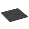 Aufsicht auf die Unterseite, also die Bodenseite von WARCO-Formteil 6418 - Playground safety tile – CFH 90 cm im Format 50 x 50 x 3 cm | 0,25 m².