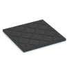 Aufsicht auf die Unterseite, also die Bodenseite von WARCO-Formteil 6420 - Playground safety tile – CFH 90 cm im Format 50 x 50 x 3 cm | 0,25 m².