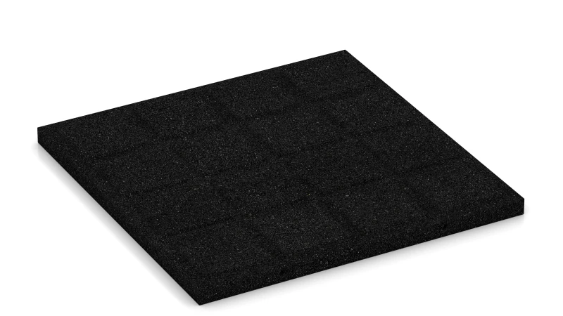 Support Pads with Drainage Channels