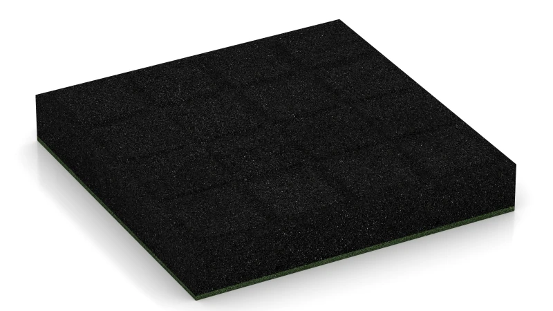 Support Pads with Drainage Channels