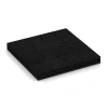 Aufsicht auf die Unterseite, also die Bodenseite von WARCO-Formteil 6269 - Playground safety tile – 180 cm im Format 50 x 50 x 6 cm.