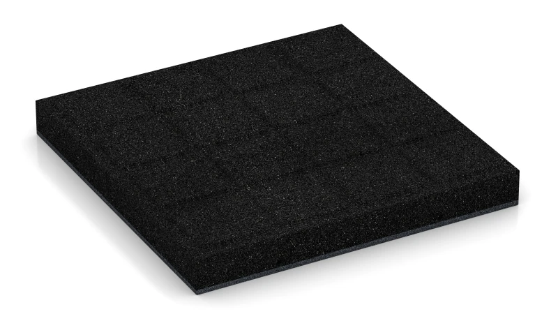 Support Pads with Drainage Channels