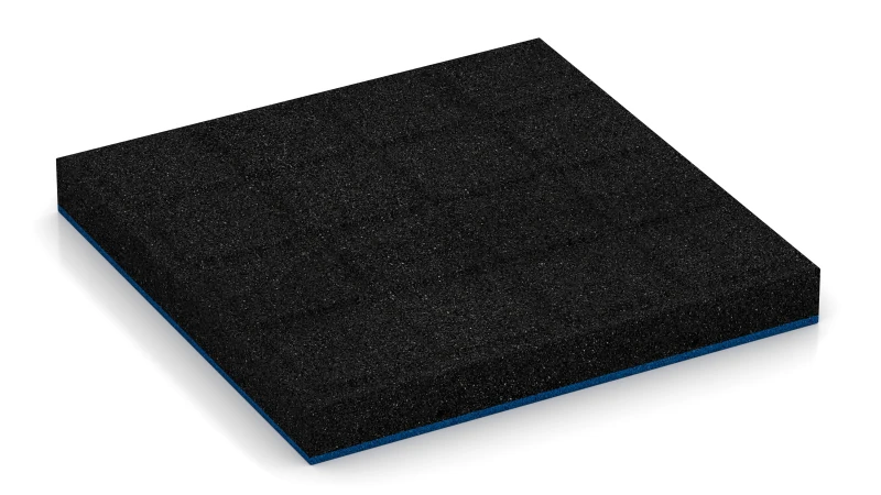 Support Pads with Drainage Channels