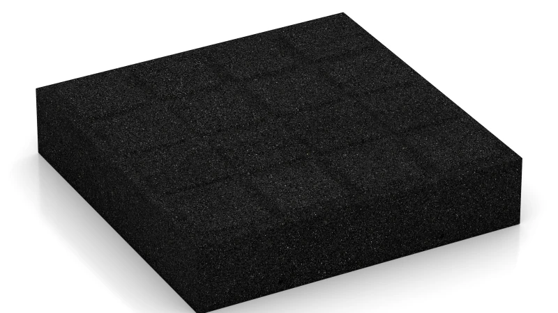 Support Pads with Drainage Channels