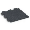 Aufsicht auf die Unterseite, also die Bodenseite von WARCO-Formteil 6978 - Fitness Floor Tile Classic im Format 50 x 50 x 3 cm | 0,25 m².