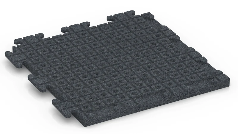 Square Drainage Channels and Dome Indentations