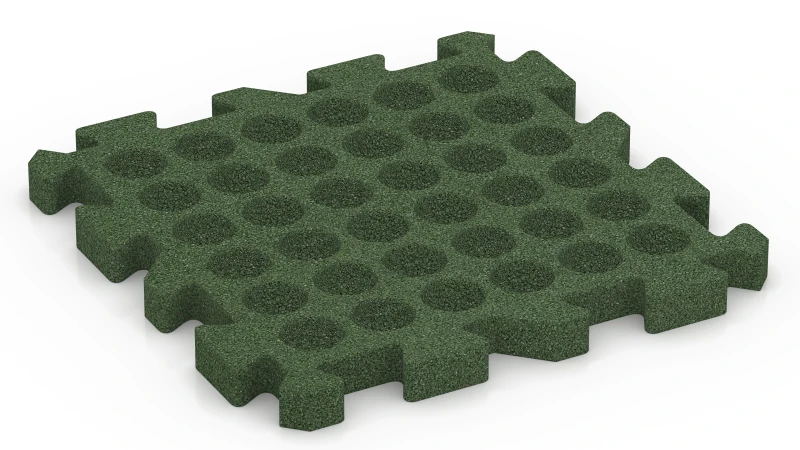 Square Drainage Channels, Interlocking Network