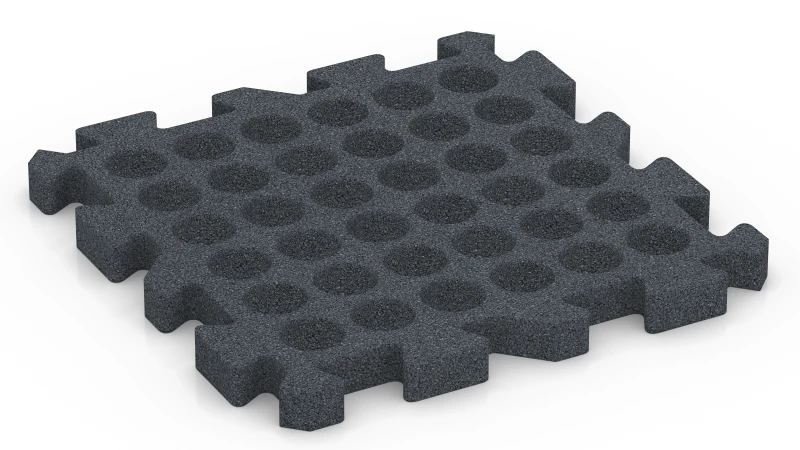 Square Drainage Channels, Interlocking Network
