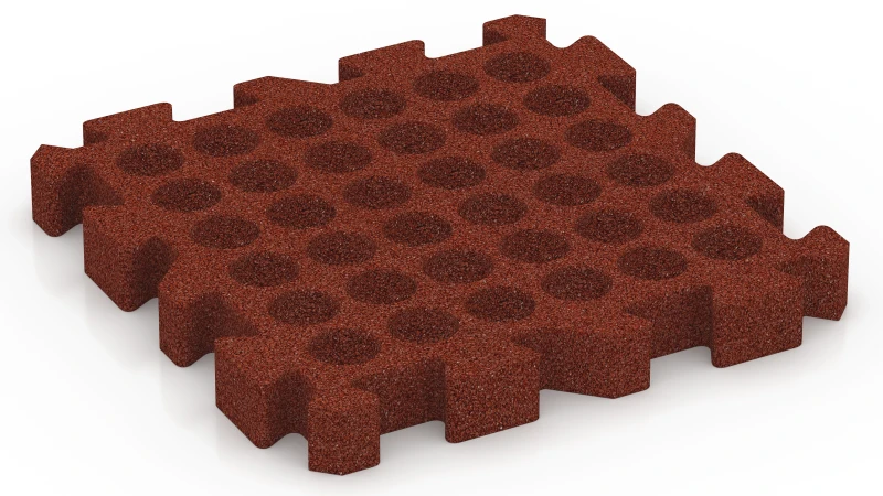 Square Drainage Channels, Interlocking Network