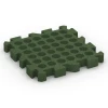 Aufsicht auf die Unterseite, also die Bodenseite von WARCO-Formteil 6407 - Playground Safety Tile – 220 cm im Format 50 x 50 x 6 cm | 0,25 m².