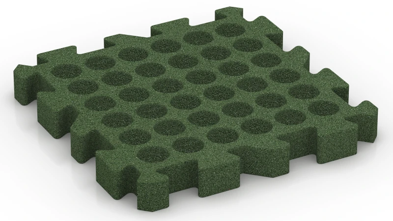 Square Drainage Channels, Interlocking Network