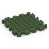 Aufsicht auf die Unterseite, also die Bodenseite von WARCO-Formteil 6307 - Interlocking playground safety tile im Format 50 x 50 x 5 cm | 0,25 m².