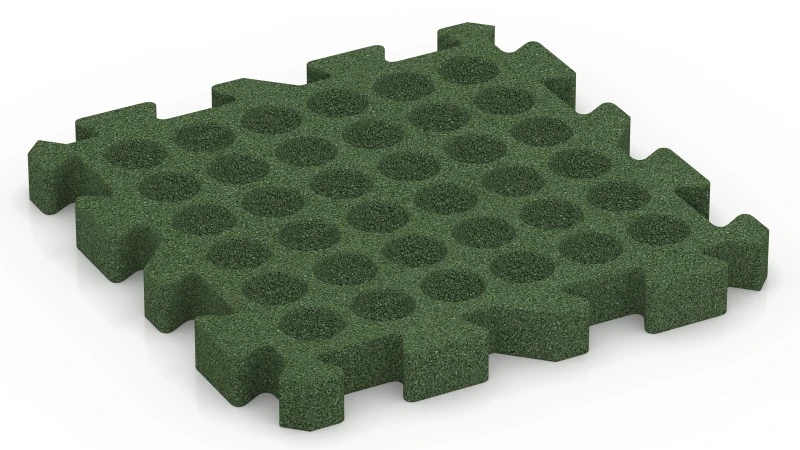 Square Drainage Channels, Interlocking Network