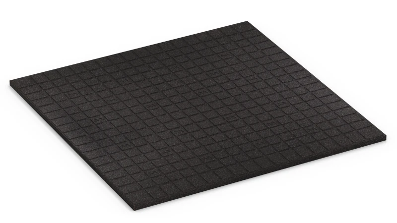 Support Pads with Drainage Channels