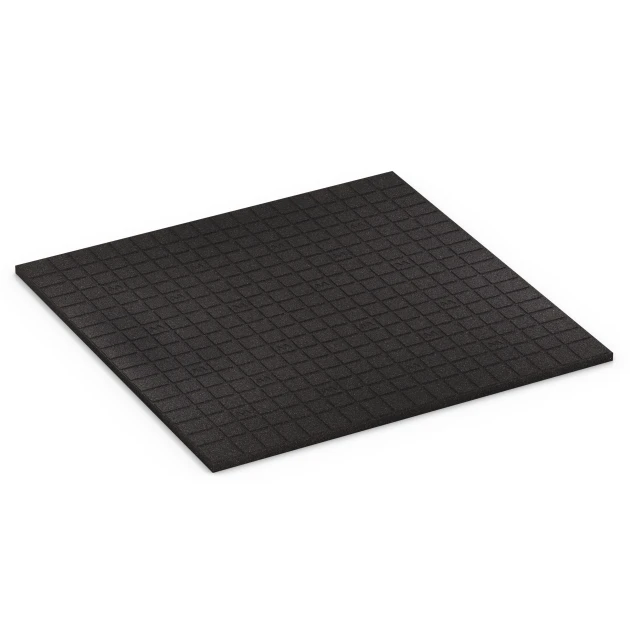 Aufsicht auf die Unterseite, also die Bodenseite von WARCO-Formteil 6656 - Base Layer CL 3 im Format 104 x 104 x 1,8 cm.