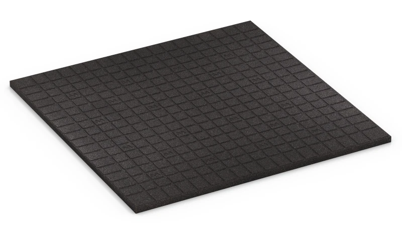 Support Pads with Drainage Channels