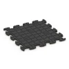 Aufsicht auf die Unterseite, also die Bodenseite von WARCO-Formteil 6768 - Pool Surround Tiles im Format 46 x 46 x 1,8 cm.