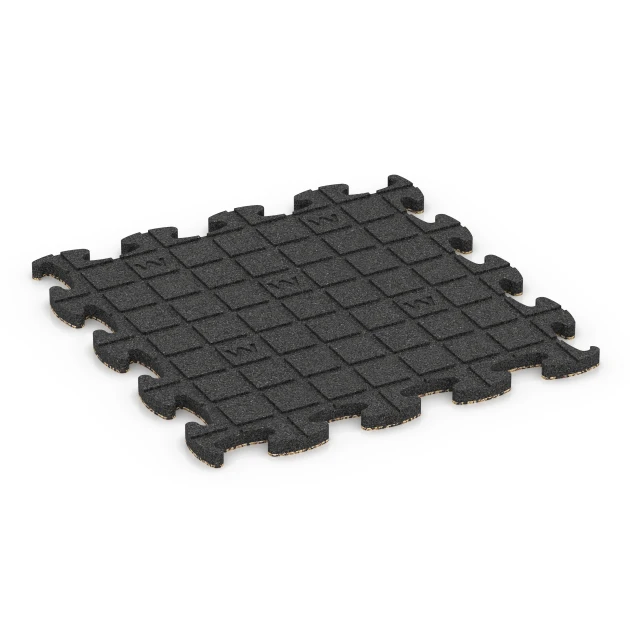 Aufsicht auf die Unterseite, also die Bodenseite von WARCO-Formteil 6768 - Pool Surround Tiles im Format 46 x 46 x 1,8 cm.