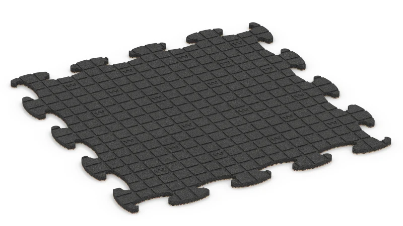 Support Pads with Drainage Channels