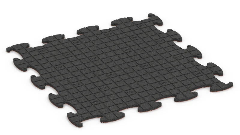 Support Pads with Drainage Channels