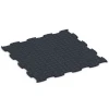 Aufsicht auf die Unterseite, also die Bodenseite von WARCO-Formteil 6837 - Fitness Active Floor System im Format 97,1 x 97,1 × 1,8 cm.