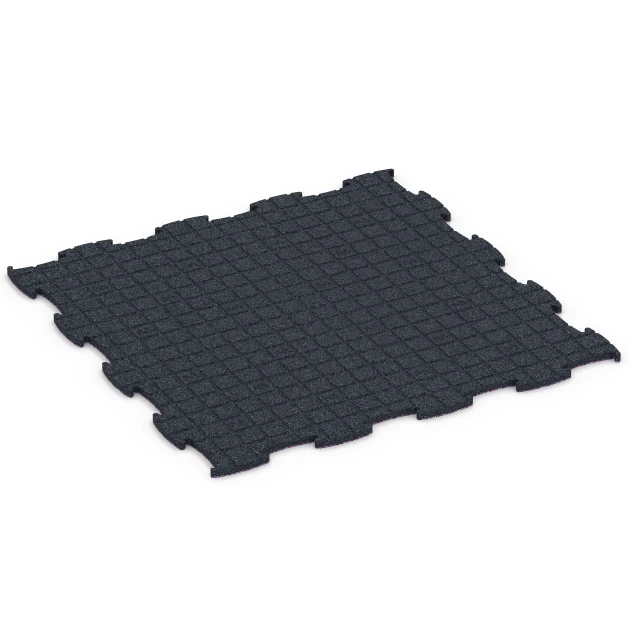 Aufsicht auf die Unterseite, also die Bodenseite von WARCO-Formteil 6837 - Fitness Active Floor System im Format 97,1 x 97,1 × 1,8 cm.