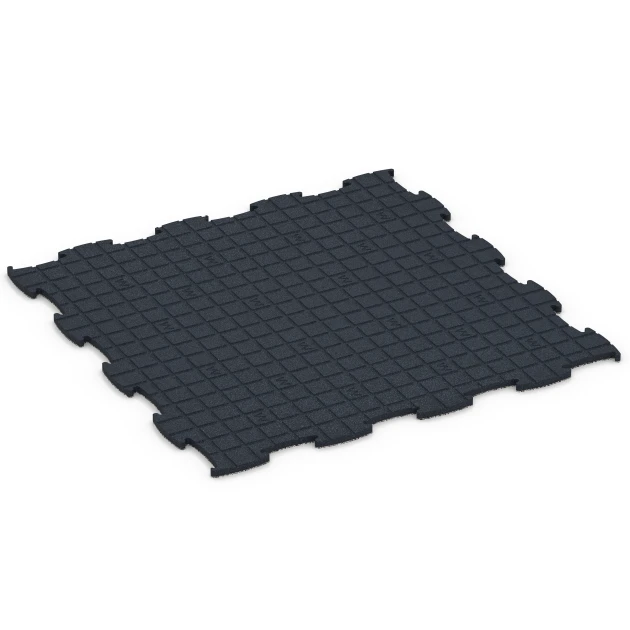 Aufsicht auf die Unterseite, also die Bodenseite von WARCO-Formteil 6869 - Fitness Max Floor System im Format 97,1 x 97,1 × 1,8 cm.