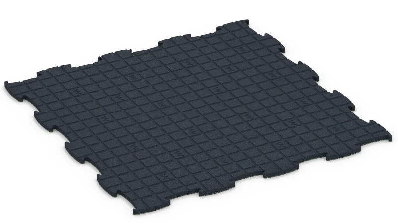 Support Pads with Drainage Channels