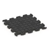 Aufsicht auf die Unterseite, also die Bodenseite von WARCO-Formteil 6934 - Safety Puzzle Tile im Format 44,6 x 44,6 × 2,8 cm.