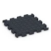 Aufsicht auf die Unterseite, also die Bodenseite von WARCO-Formteil 6936 - Safety Puzzle Tile im Format 44,6 x 44,6 × 2,8 cm.