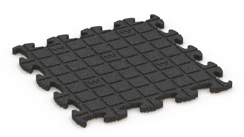 Support Pads with Drainage Channels