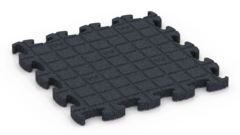 Support Pads with Drainage Channels