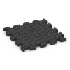 Aufsicht auf die Unterseite, also die Bodenseite von WARCO-Formteil 6879 - Fitness Max Floor System im Format 44,6 x 44,6 × 2,8 cm.