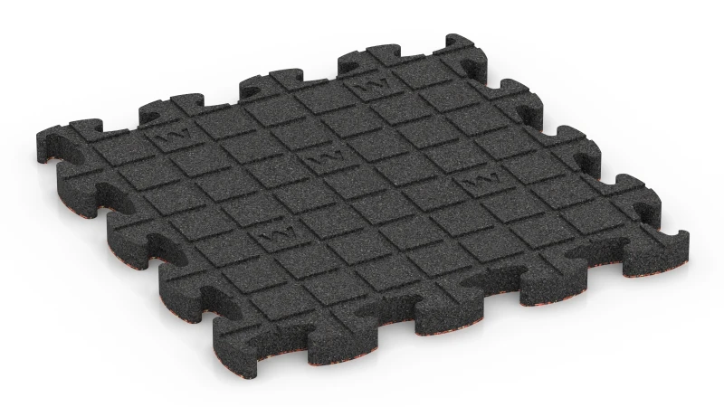 Support Pads with Drainage Channels