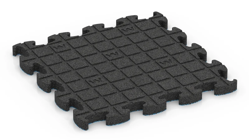 Support Pads with Drainage Channels