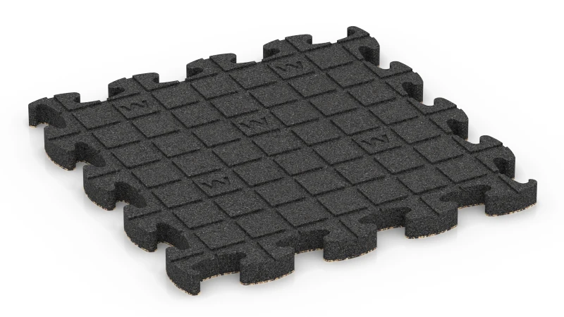 Support Pads with Drainage Channels