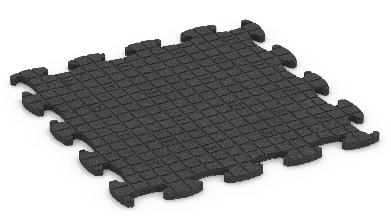 Support Pads with Drainage Channels