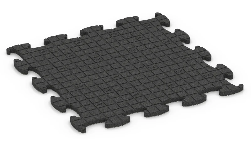 Support Pads with Drainage Channels