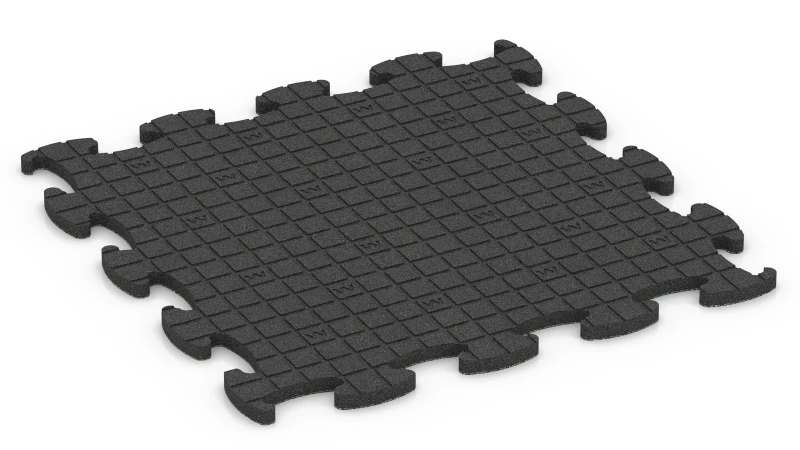 Support Pads with Drainage Channels