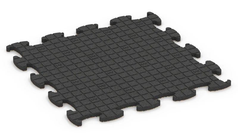 Support Pads with Drainage Channels
