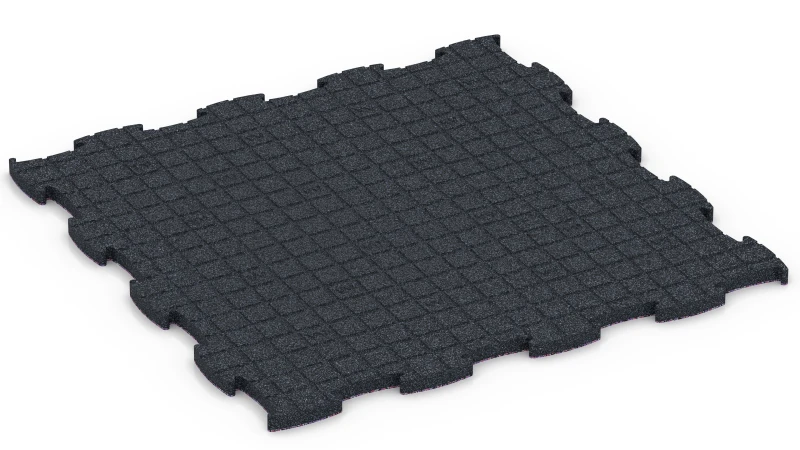 Support Pads with Drainage Channels