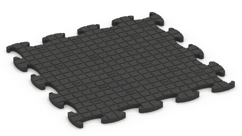 Support Pads with Drainage Channels