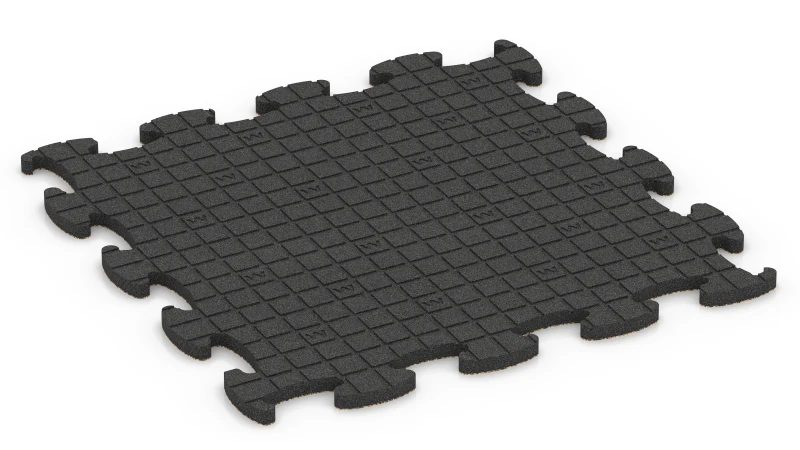 Support Pads with Drainage Channels