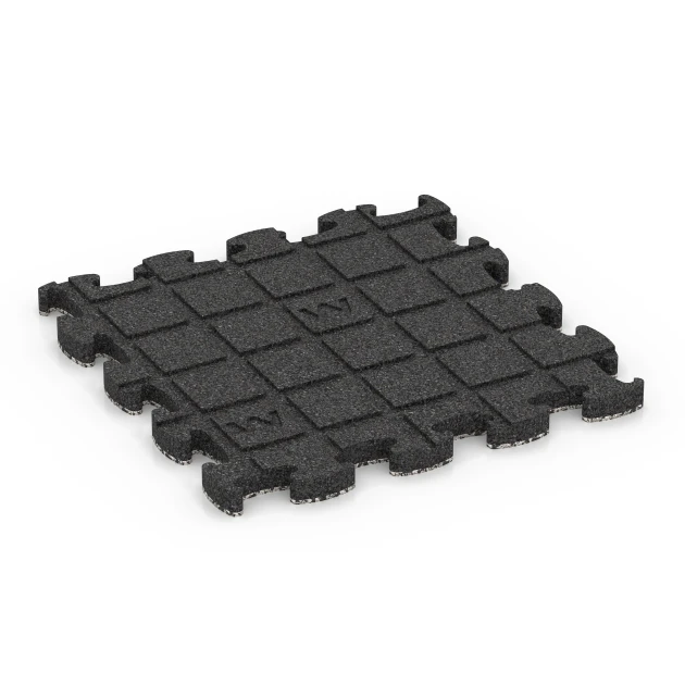 Aufsicht auf die Unterseite, also die Bodenseite von WARCO-Formteil 6770 - Pool Surround Tiles im Format 30 x 30 x 1,8 cm.
