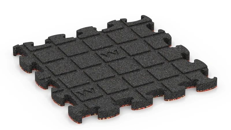 Support Pads with Drainage Channels