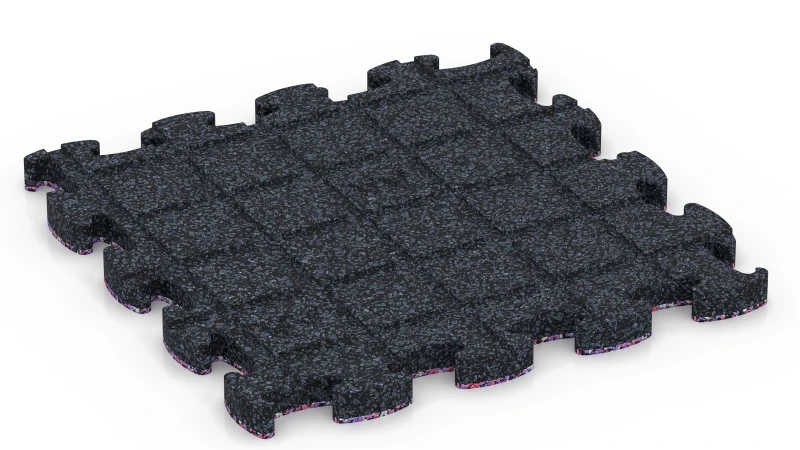 Support Pads with Drainage Channels